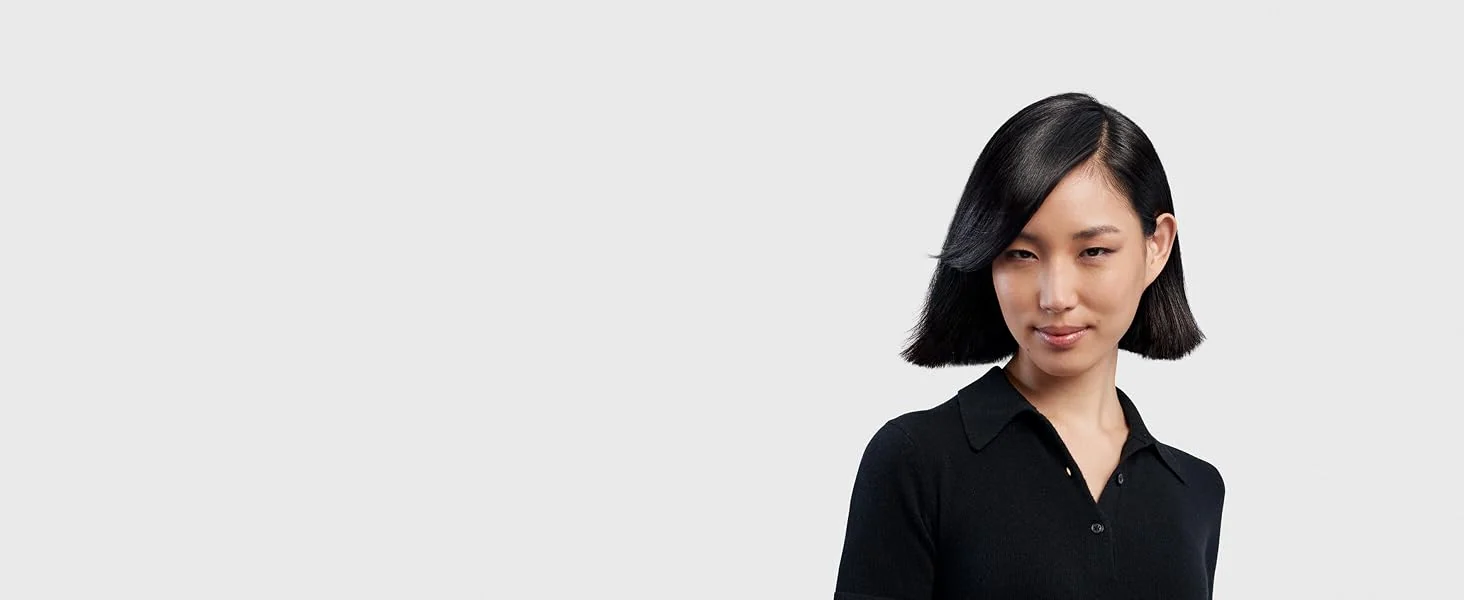 Shaped bob created with the Dyson Airwrap i.d.