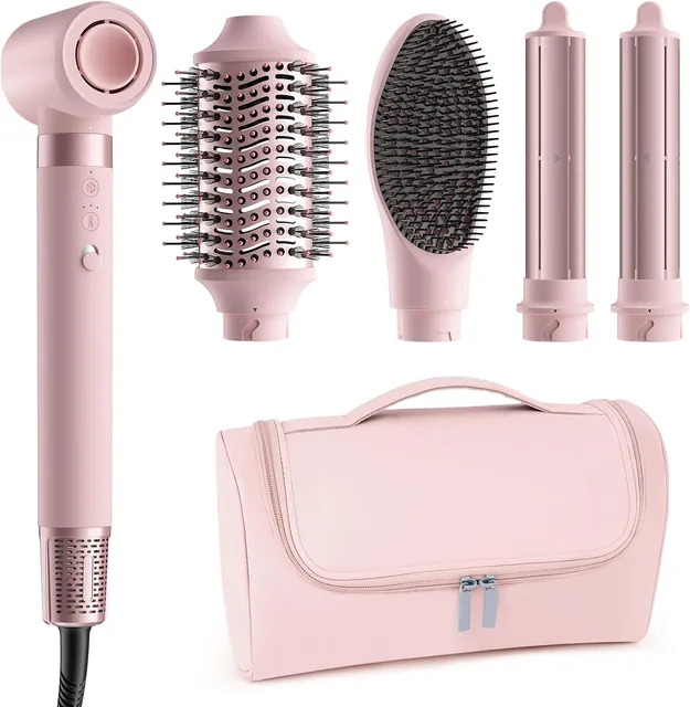 Main view of the MESCOMB Air Styler, 5-in-1 hair dryer and styler